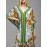 Plus Size Allover Print Coverup Dress, Vacation Batwing Sleeve Loose Beachwear Dress, Women's Plus Size Clothing