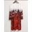 Plus Size Casual Dress, Women's Plus Snowflake & Plaid Print Long Sleeve Round Neck Dress With Pockets