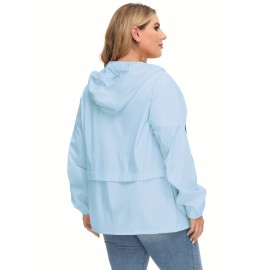 Plus Size Raincoat Women Water Resistant Rain Jacket Packable Outdoor Hooded Windbreaker Plus Size Raincoat Women Water Resistant Rain Jacket Packable Outdoor Hooded Windbreaker